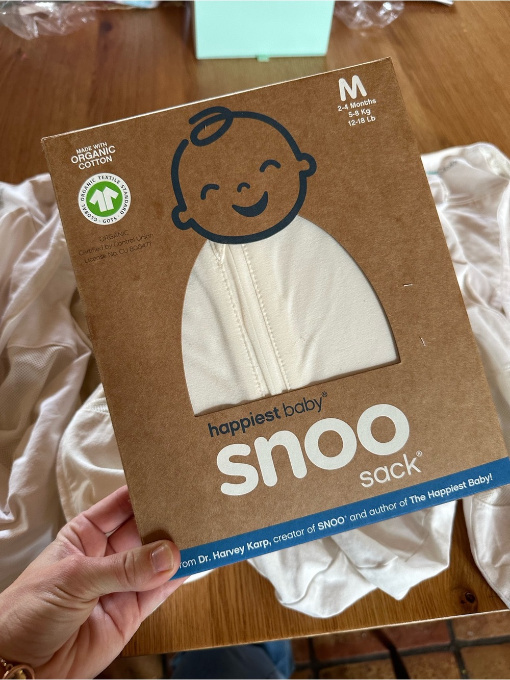 Snoo Sack Baby Sleepwear - Cream